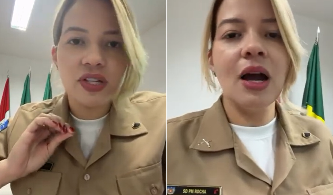 Soldado da PM de AL é alvo de processo disciplinar após denunciar oficial por violência doméstica