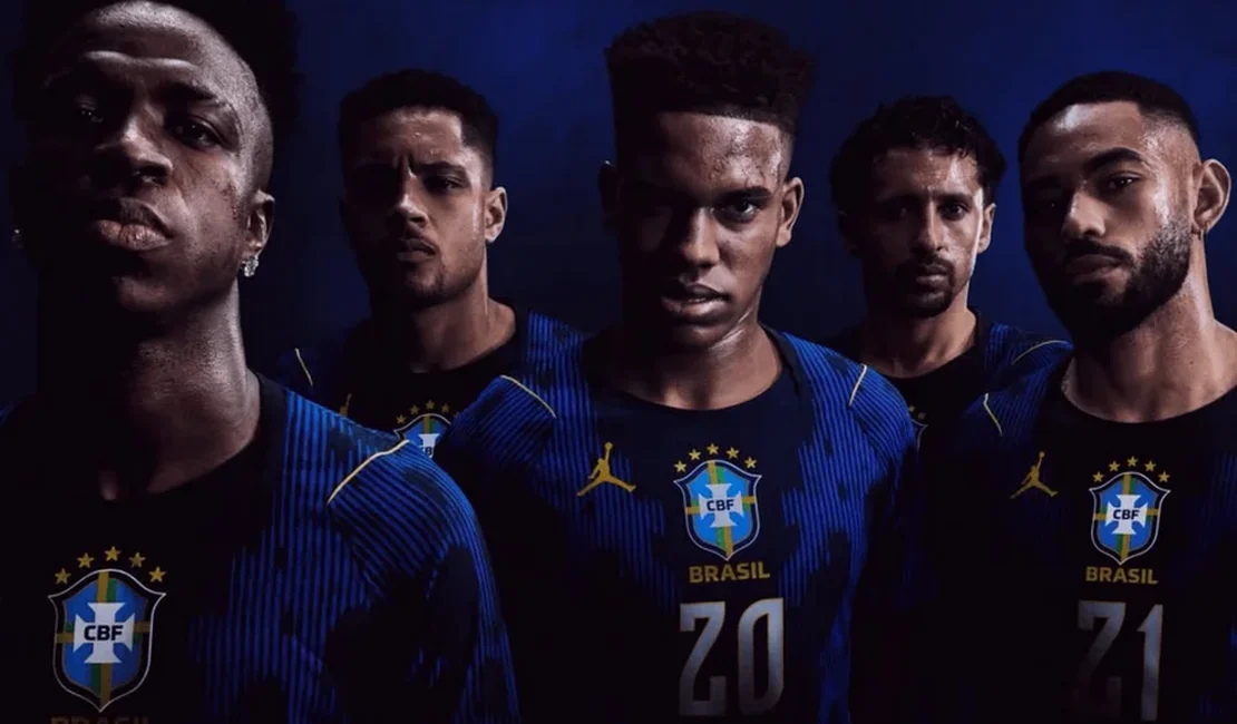 Seleção Brasileira lança uniforme azul para a Copa do Mundo 2026