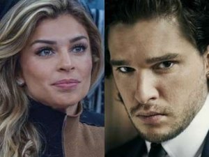 Grazi Massafera está conhecendo melhor Kit Harington, da série 'Game of Thrones'