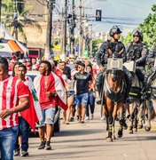 PM divulga esquema de segurança para o clássico CRB x CSA pelo Alagoano 2025