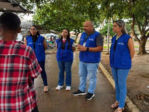 Seprev realiza busca ativa e oferece atendimento social a dependentes químicos em Arapiraca