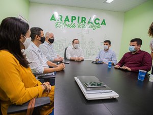 Prefeito Luciano recebe diretores da CBTU para debater mobilidade urbana em Arapiraca