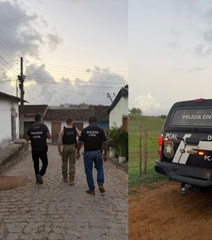 Polícia deflagra operação e prende suspeitos de triplo homicídio no interior de AL