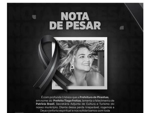 Secretária adjunta de Cultura e Turismo de Piranhas morre em Aracaju