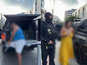 [Vídeo] Casal acusado de tráfico de drogas e associação criminosa é preso em Alagoas