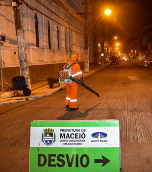 Nova Maceió executa obras de pavimentação na Rua do Sol