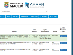 Prefeitura cria site para prestar contas das ações de combate à Covid-19