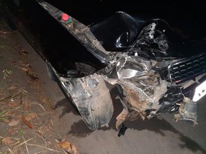 Engavetamento envolvendo três veículos é registrado na Ponte da Massagueira