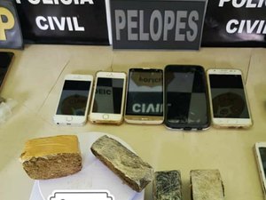 Dupla é presa com drogas e documento falso em Japaratinga