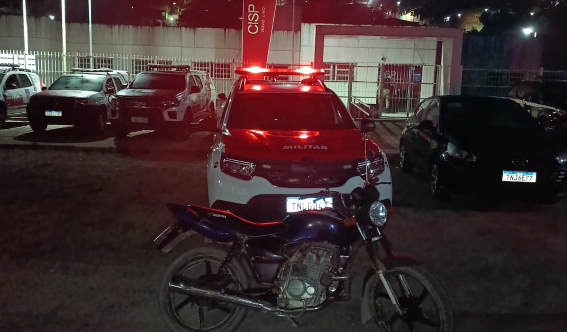 Motoqueiro é preso por embriaguez ao volante no município de Jundiá