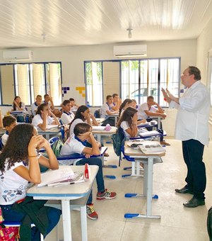 Luciano vai entregar mais uma escola reformada e ampliada em Arapiraca 