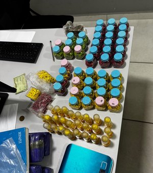 Hóspede é preso com mais de sete kg de drogas em pousada em Cruz das Almas