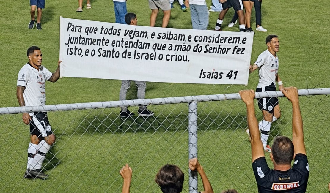 Fé dentro e fora de campo marca acesso histórico do ASA à Série C