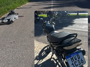 Acidente entre motocicleta e bicicleta deixa um morto próximo à BR-104