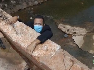 Jornalista passa por cirurgia após sofrer acidente ao vivo em Rondonópolis