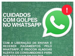 Com a opção de enviar e receber pagamentos, Procon alerta consumidores para que não caiam em golpes