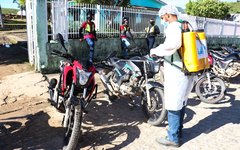 São José da Laje: SMS testa motoristas do motoristas dos transportes intermunicipais e higieniza veículos