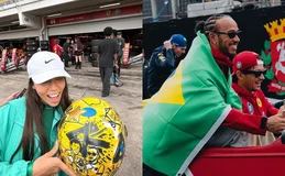 Influenciadora relata 'sumiço' de capacete personalizado para Lewis Hamilton