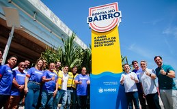 Governador Paulo Dantas lança Programa Ronda no Bairro na Praia do Francês