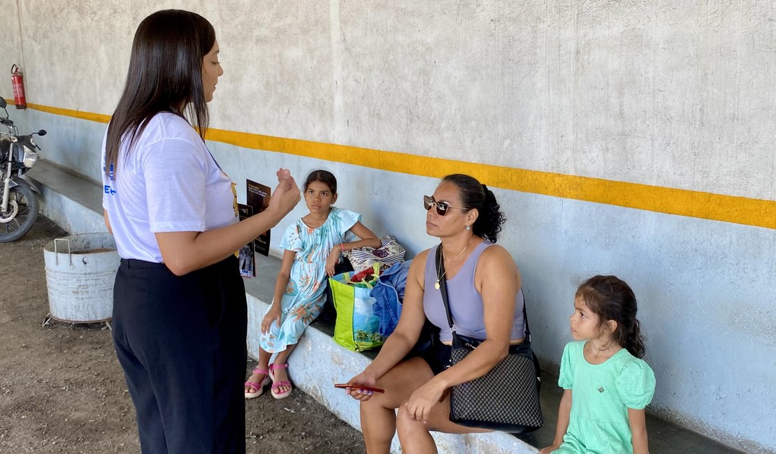 Maio Laranja: campanha realiza ação educativa em Arapiraca