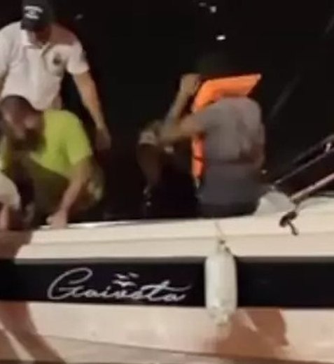 Barco naufraga no Rio São Francisco e quatro pessoas são resgatadas com vida em Penedo