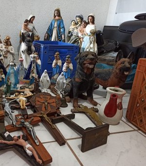 Mulher é presa por comprar produtos religiosos  furtados de loja de Arapiraca