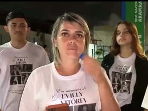 Clamor por Justiça: Familiares e amigos cobram respostas sobre a causa da morte de Evilly Vitória