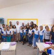 Prefeito Luciano Barbosa entrega escola no Planalto e anuncia inauguração de creche no Residencial Agreste