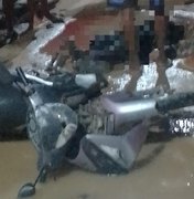 Motociclista perde controle e cai em poça d’água em São Miguel dos Milagres
