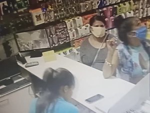 Mulheres são flagradas furtando loja em São Luís do Quitunde