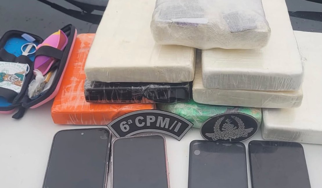 Bando é preso por tráfico de drogas com mais de 7 kg de cocaína em Batalha