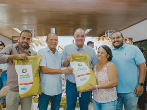 Maior programa de incentivo à produção de grãos de Alagoas vai entregar 850 toneladas de sementes em 2026