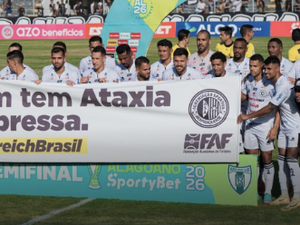 ASA mobiliza torcida para ajudar esposa de Júnior Viçosa em luta contra ataxia