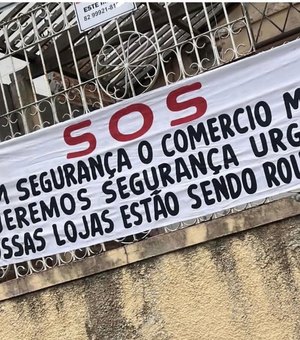 Comerciantes cobram implantação do Ronda no Bairro no Centro de Arapiraca após onda de assaltos