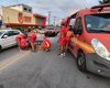Motociclista embriagado provoca acidente e é detido pelo Ronda no Bairro no Francês