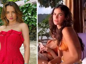 Rafa Kalimann nega mal-estar com Bruna Marquezine em viagem: 'Briga sem credibilidade'