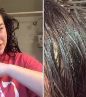 Adolescente não lavou o cabelo durante oito anos. Este é o resultado