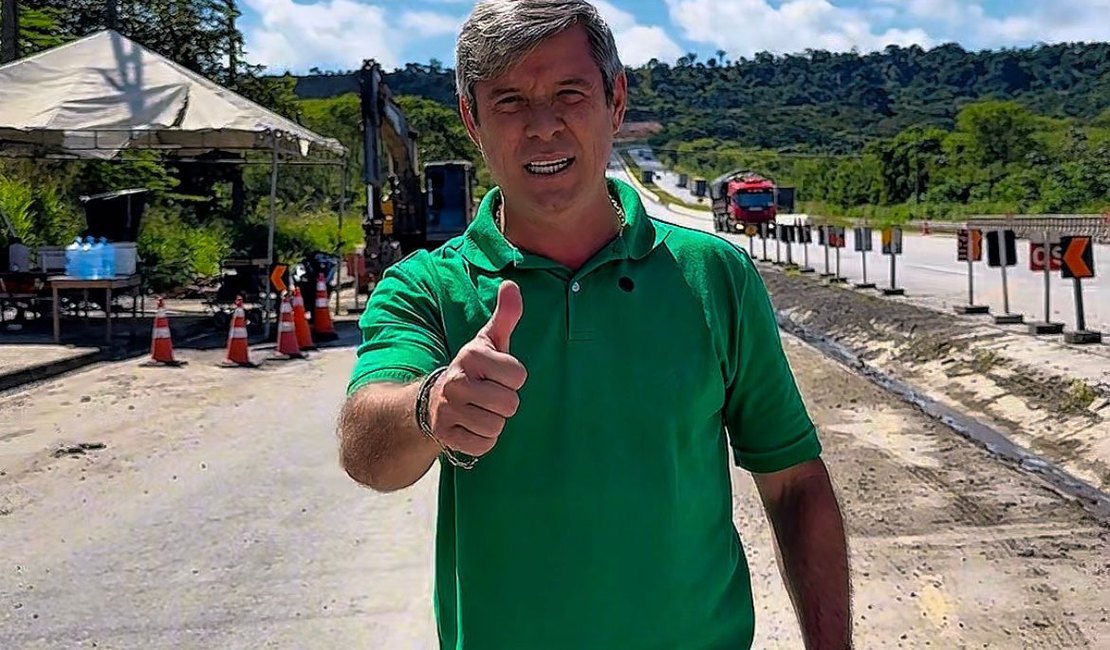 Deputado critica obras na BR-101 e diz que sofre perseguição por denunciar situação da rodovia