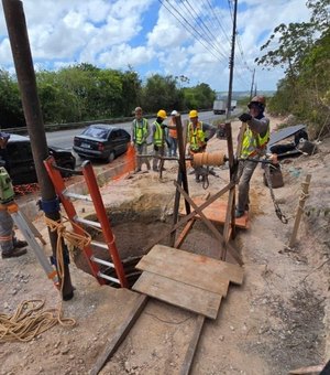 Seminfra realiza obra de drenagem na região da Ladeira do Catolé