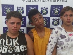 Quadrilha rouba carros e é perseguida em Arapiraca