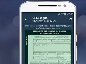 Saiba como obter versão digital do Certificado de Registro e Licenciamento de Veículo