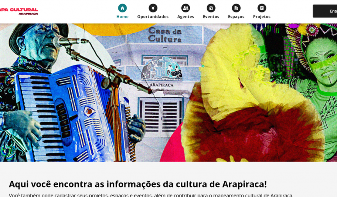 Arapiraca divulga 2ª chamada de edital da política de fomento cultural