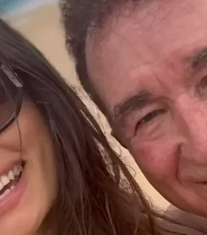 Miss parabeniza 74 anos de Amado Batista e se declara: 'Bom gosto de berço'