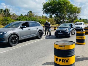 BPRv inicia operação para fiscalizar rodovias de Alagoas durante o Natal
