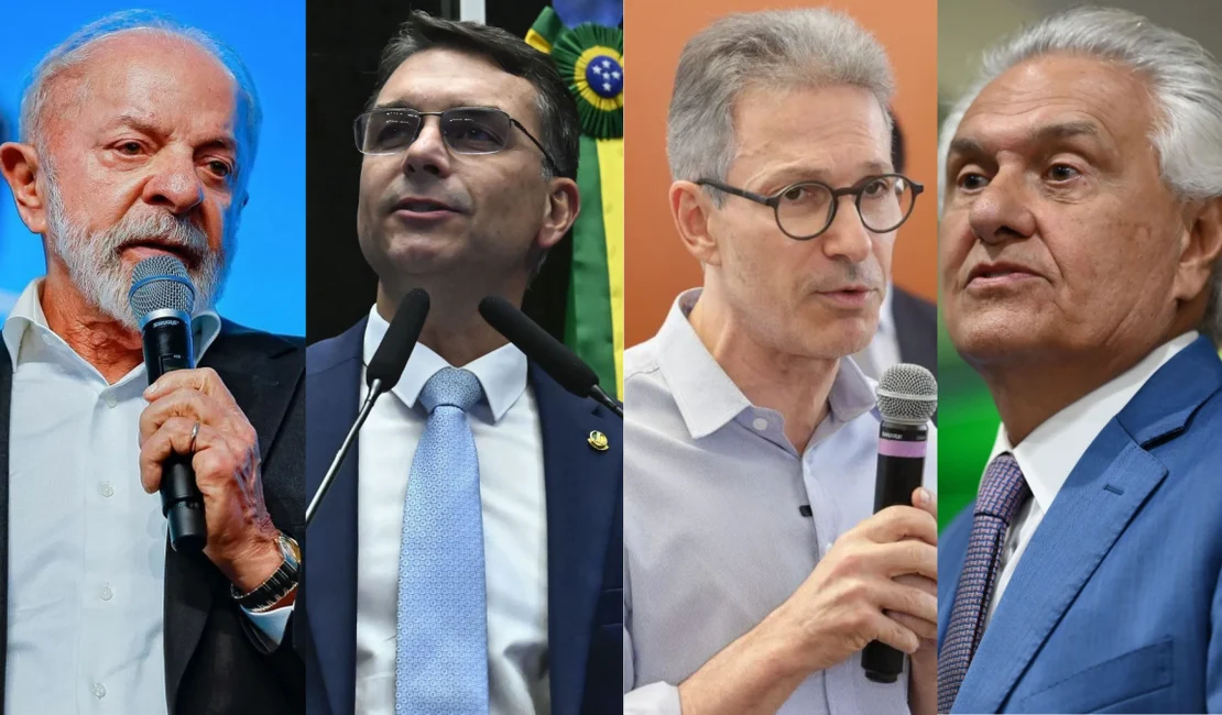 Nexus: no 2º turno, Lula tem empate técnico com Flávio, Zema e Caiado