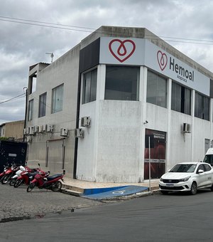 Hemoal Arapiraca fecha para manutenção predial neste sábado (6)