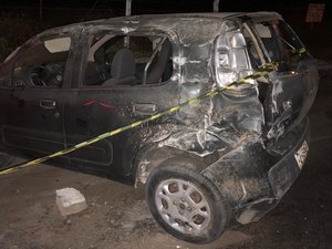 Acidente mata esposa e deixa PM da reserva ferido em Olho d`Água do Casado