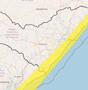 Inmet emite alerta de chuvas para 25 municípios de Alagoas