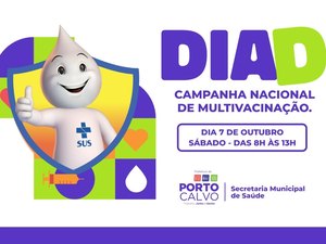 Porto Calvo realiza campanha de vacinação e atualização de cadernetas