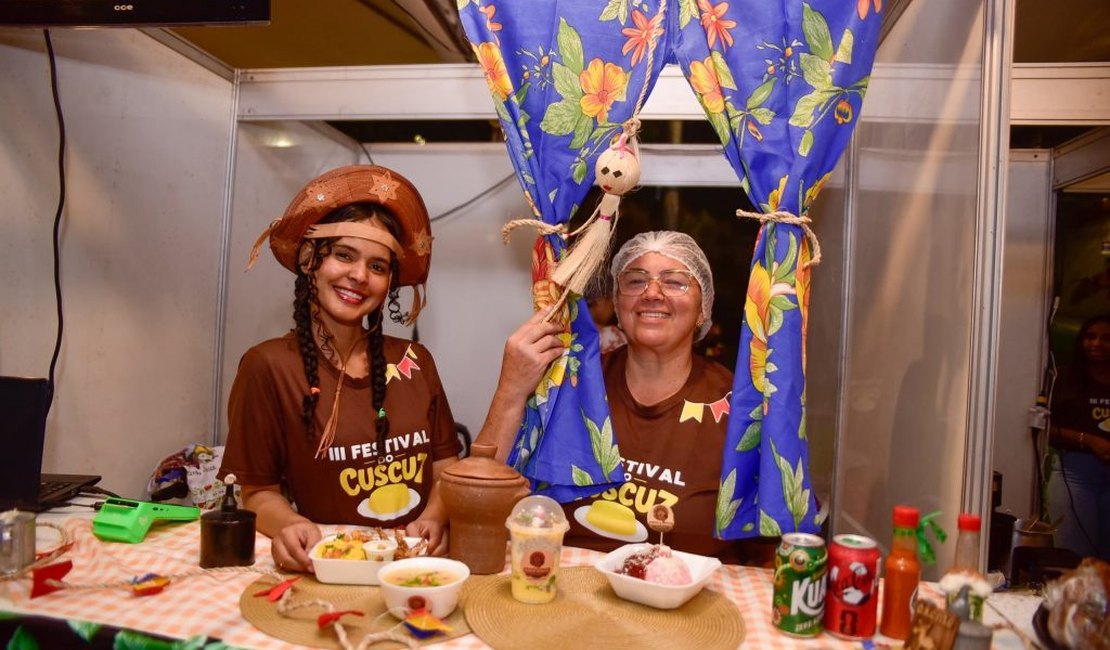 Arapiraca abre Festival do Cuscuz com novidades gastronômicas e atrações culturais
